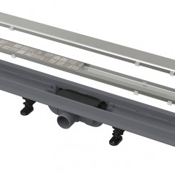 Traps dušas (kanāls ar universiālu resti- dekor, flīzes) D40, hor. APZ19-750