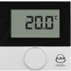 Telpas termostats Basic + LCD 24V KAN