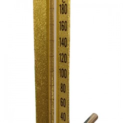 Termometrs  stūra, H200,1/2