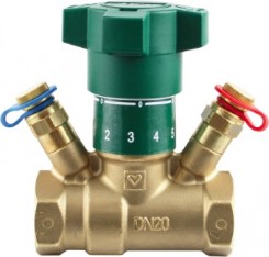 Balans.vārsts STROMAX 4217 GN sanit.ūden DN 32 uzm. Kvs-8.56 HERZ