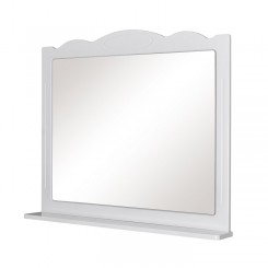 Classic 100 Spogulis ar plauktu (balts) Aquarodos