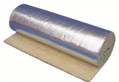 Izolacija ar foliju ruļļos Paroc  50mm 5.0 m2 Hvac Lamella Mat AluCoat