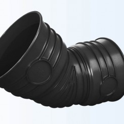 MAGNACOR Līkums gofrēts D250/90