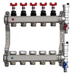 Kolektors ar plūsmas mērī. ner. ter. ECOline  (UFSA-A)11 kont KAN